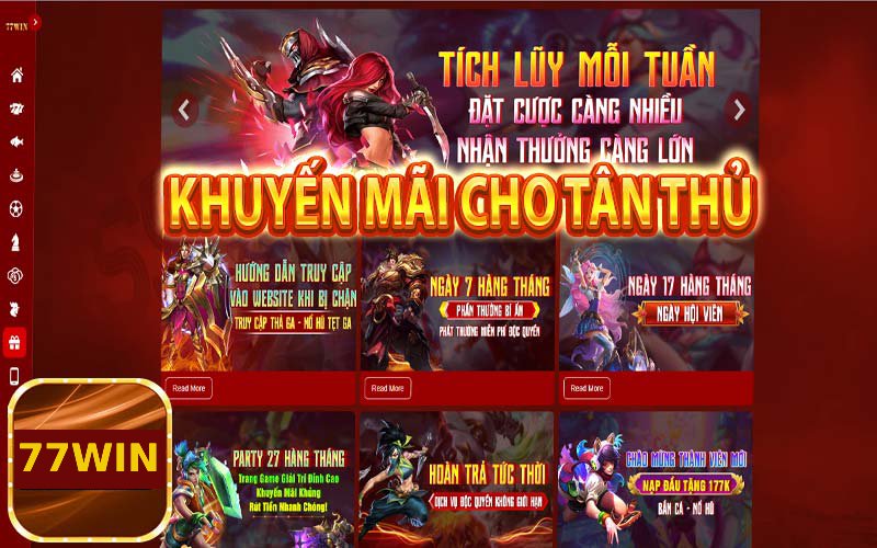 Khuyến mãi 77win dành cho tân thủ